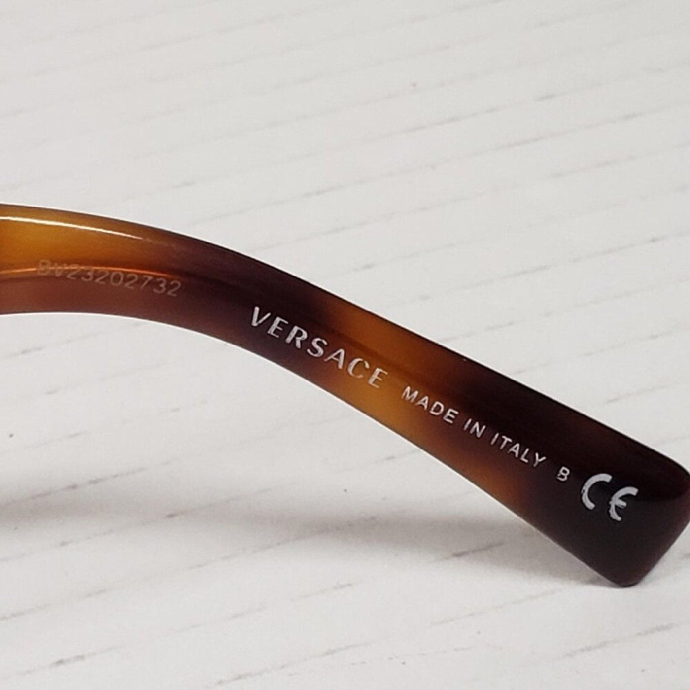Versace VE4353 Tribute Sunglasses W/ Brown Tortoise Acetate Frame and Dark Brown - Luxury Cheaper LLC