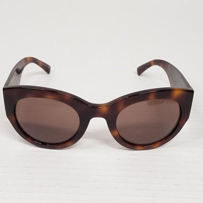 Versace VE4353 Tribute Sunglasses W/ Brown Tortoise Acetate Frame and Dark Brown - Luxury Cheaper LLC
