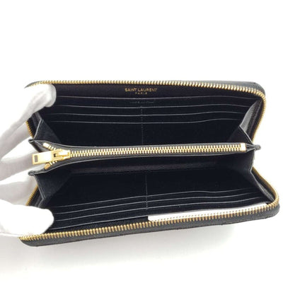 YSL YVES SAINT LAURENT PARIS ZIPPY WALLET - Luxury Cheaper LLC