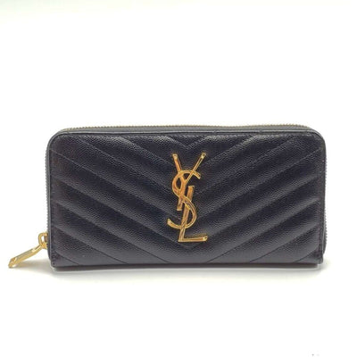 YSL YVES SAINT LAURENT PARIS ZIPPY WALLET - Luxury Cheaper LLC