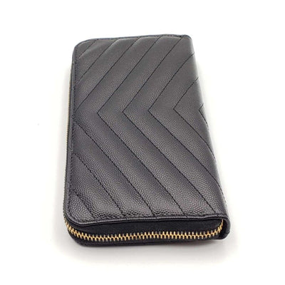 YSL YVES SAINT LAURENT PARIS ZIPPY WALLET - Luxury Cheaper LLC