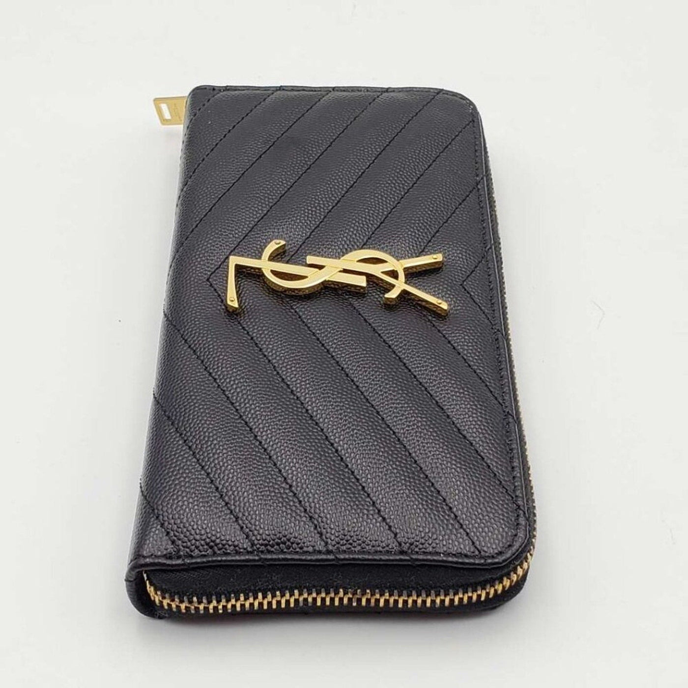 YSL YVES SAINT LAURENT PARIS ZIPPY WALLET - Luxury Cheaper LLC
