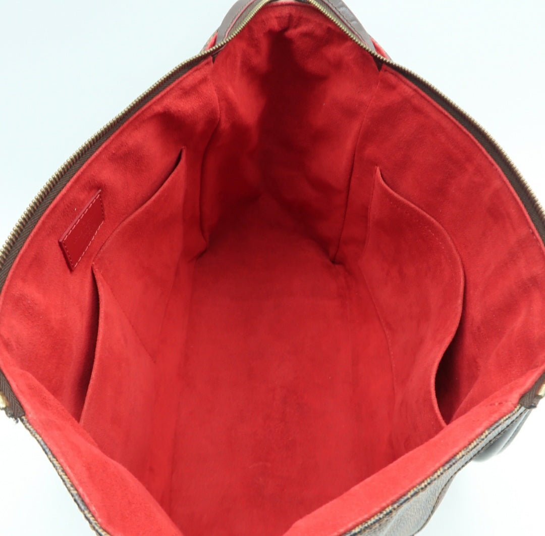 100% Authentic Louis Vuitton Caissa Brown Monogram Canvas Shoulder Bag - Luxury Cheaper