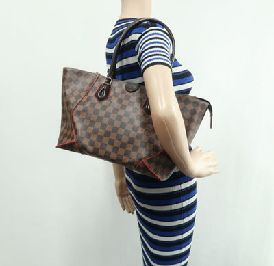100% Authentic Louis Vuitton Caissa Brown Monogram Canvas Shoulder Bag - Luxury Cheaper