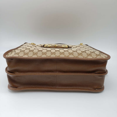 Brand New 1955 Gucci Horsebit Large GG Tote Bag - Luxury Cheaper