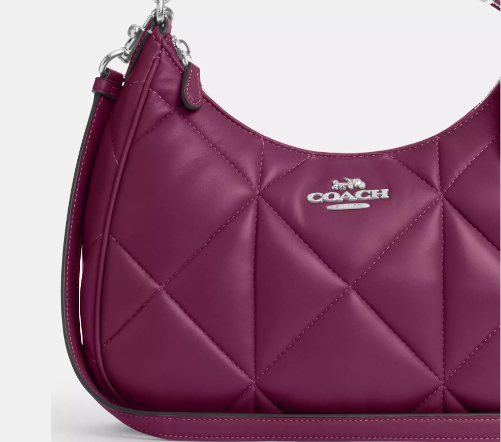 Brand New COACH Teri Hobo With Puffy Diamond Quilting
