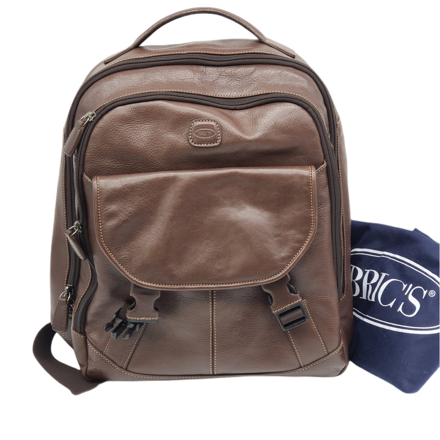 Bric's Brown Backpack - Luxury Cheaper