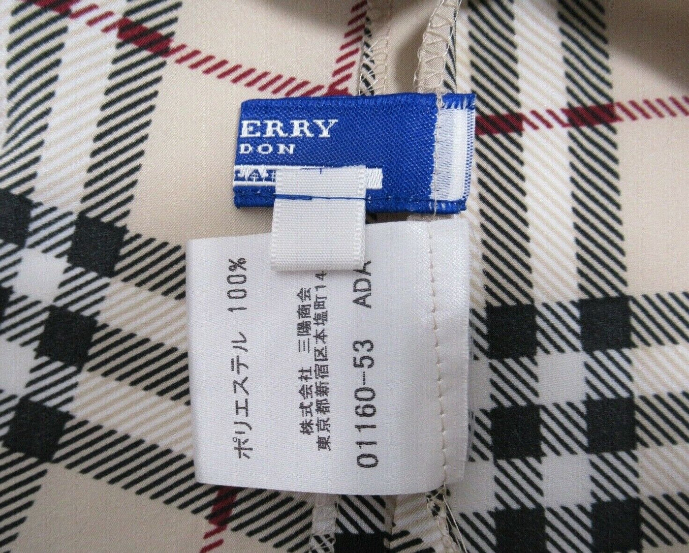 Burberry London Women's Long Check Dress Blue Label - Luxury Cheaper