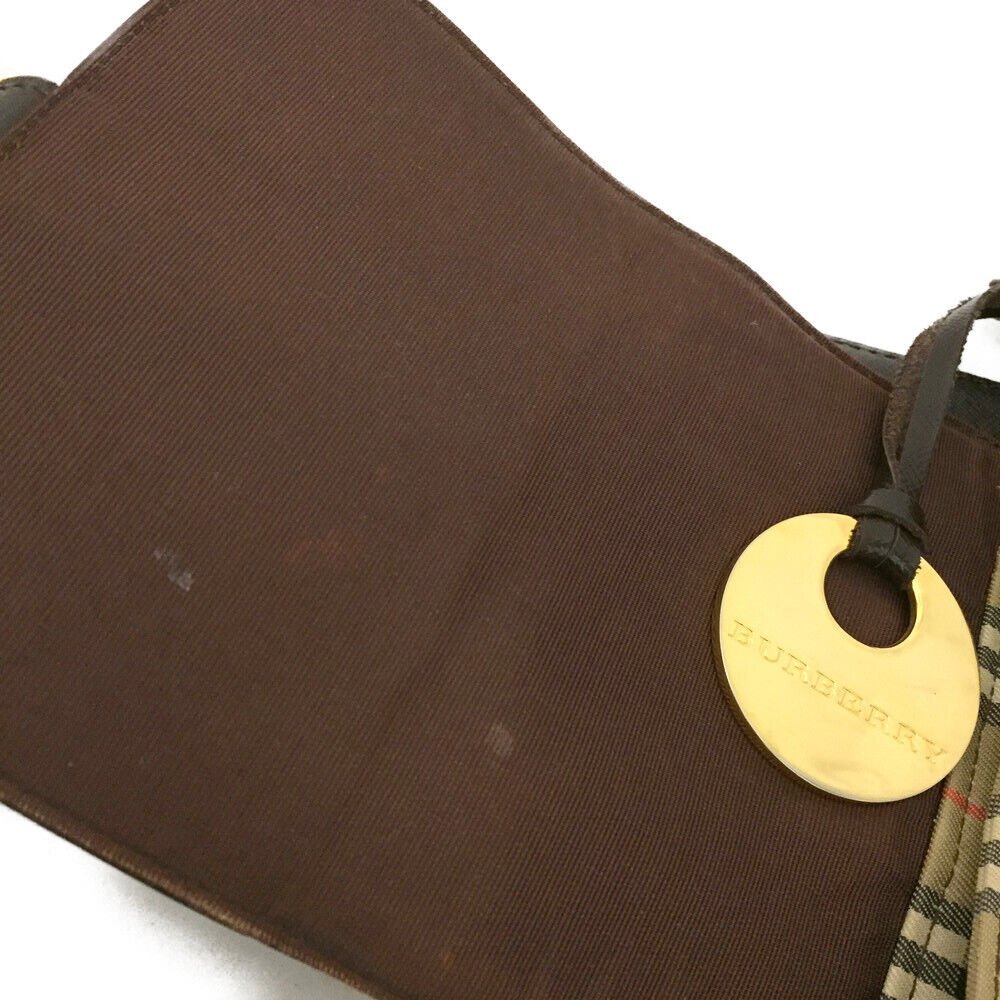 Burberry Nova Check Beige Canvas Leather Backpack Bag - Luxury Cheaper