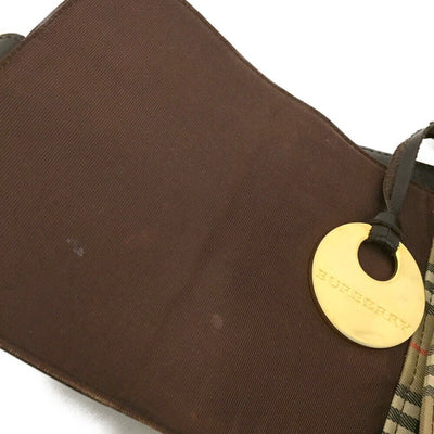 Burberry Nova Check Beige Canvas Leather Backpack Bag - Luxury Cheaper