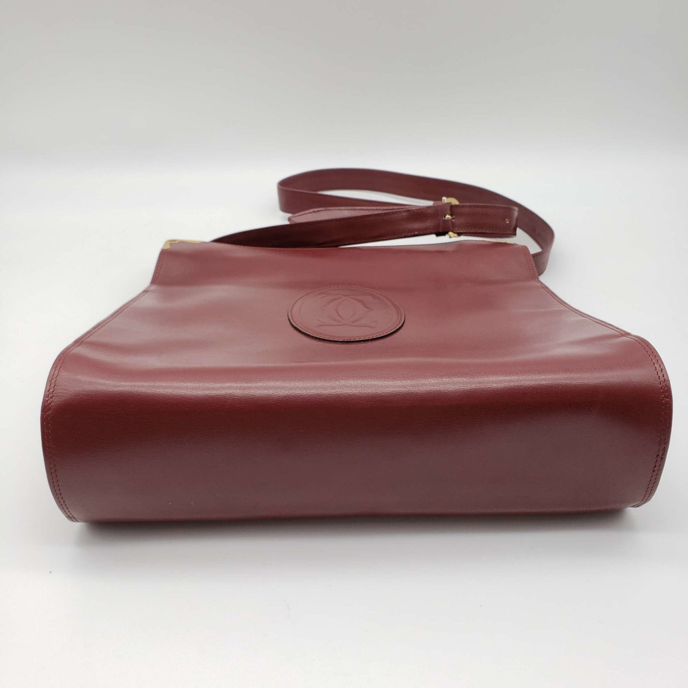 Cartier Gold Leather Clutch Bag - Luxury Cheaper