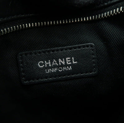 Chanel Black Calfskin Leather Crossbody Bag - Luxury Cheaper