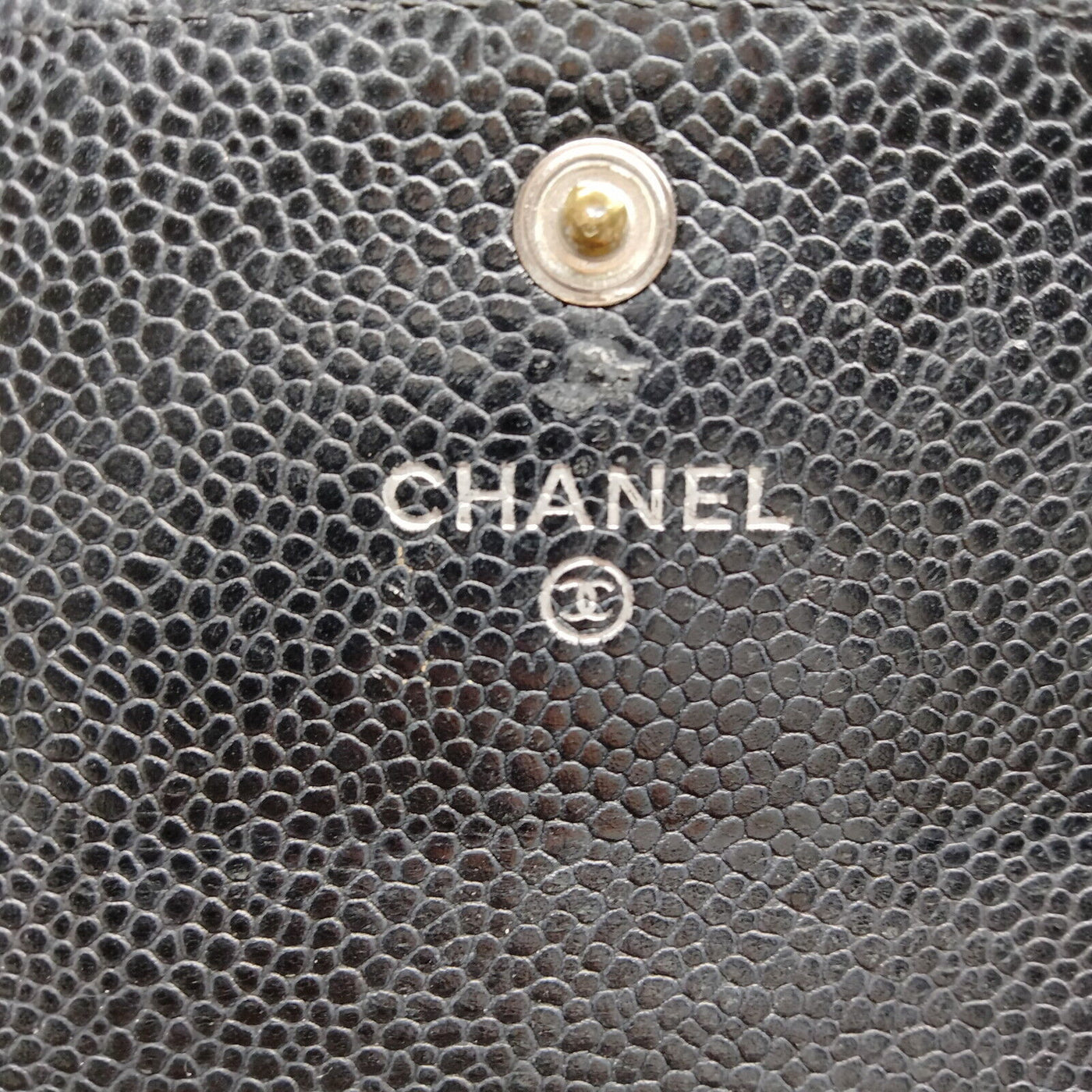 Chanel Long Wallet Black Caviar Skin - Luxury Cheaper