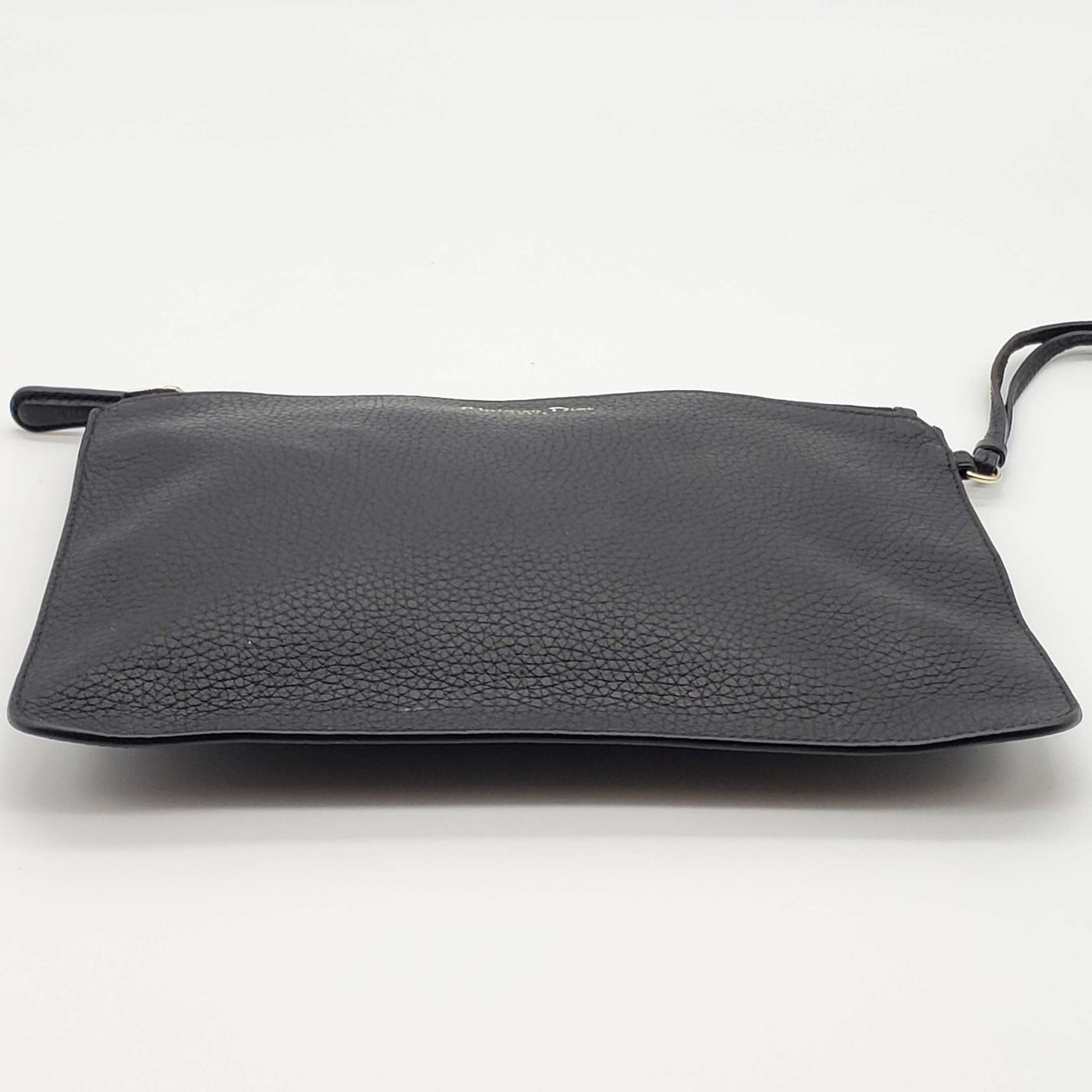 Christian Dior Leather Black Wristlet - Luxury Cheaper
