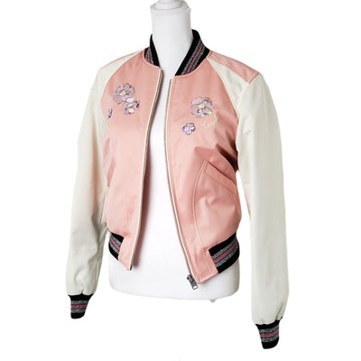 Coach Pink Crush Jacket MSRP $598 | Luxury Cheaper.