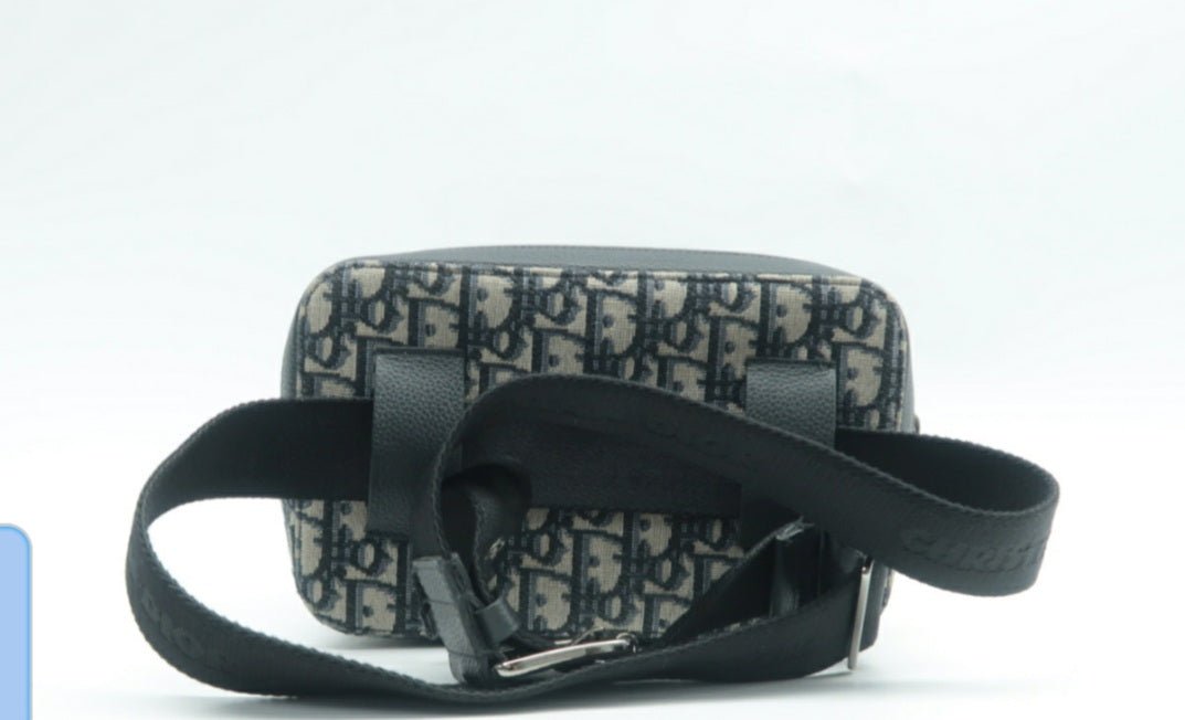 Dior Navy Cloth Crossbody Bag - Luxury Cheaper