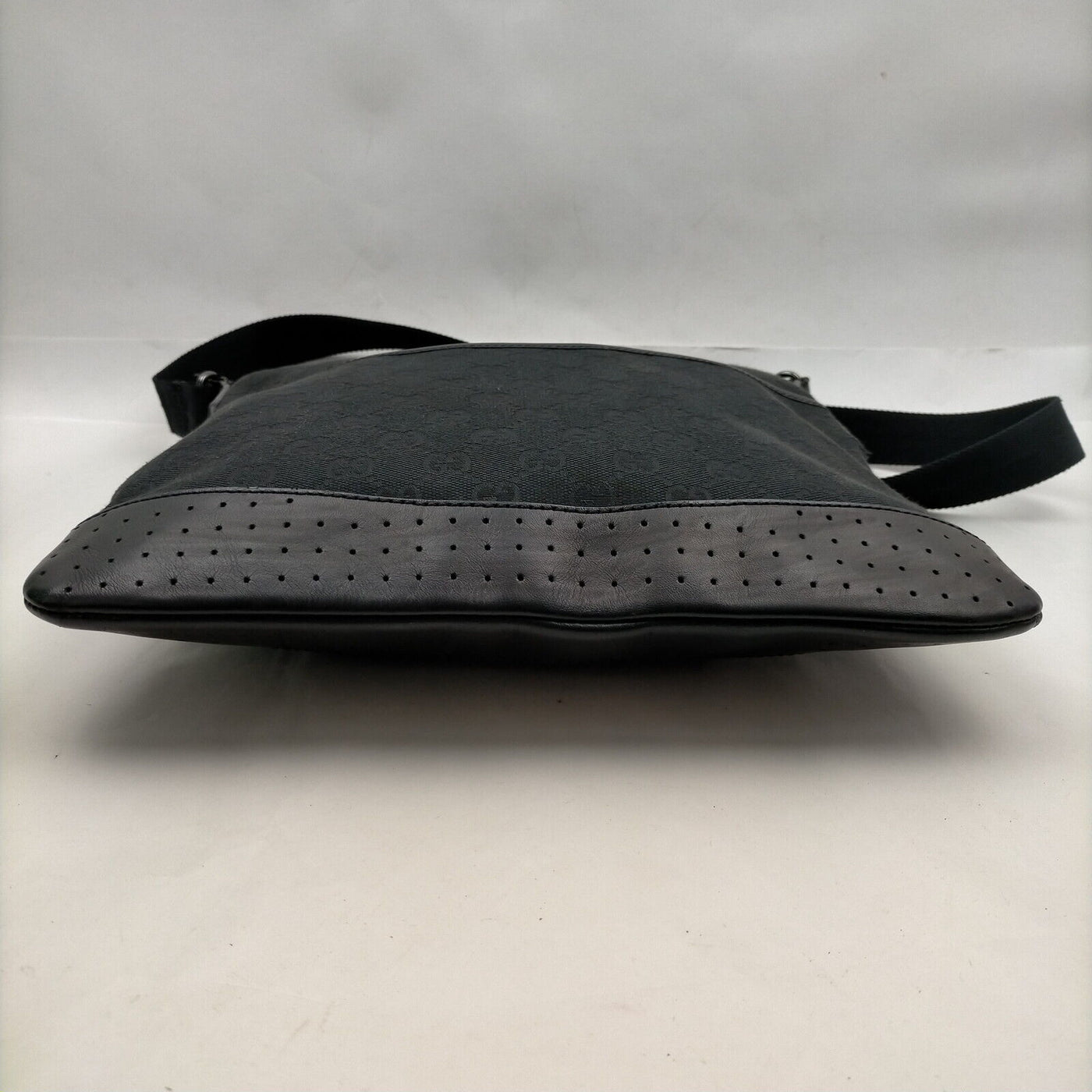 Gucci Black Canvas Crossbody Bag - Luxury Cheaper