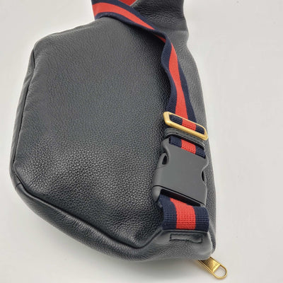 Gucci Black Leather Belt Bag - Luxury Cheaper