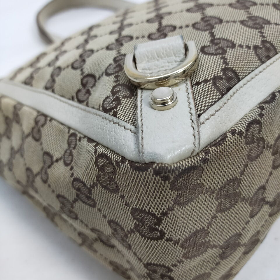 Gucci Brown Canvas Tote Bag - Luxury Cheaper