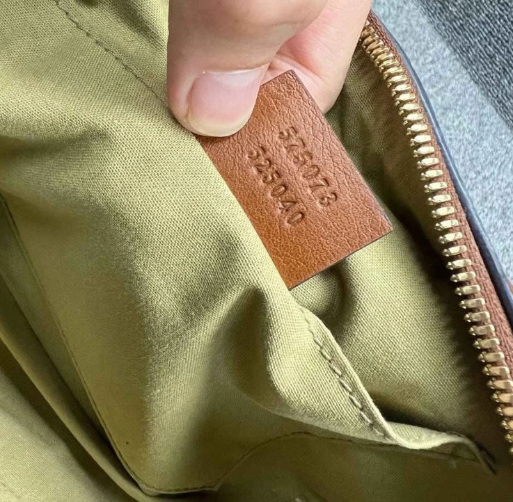 Gucci Brown Supreme Cloth Satchel Bag - Luxury Cheaper