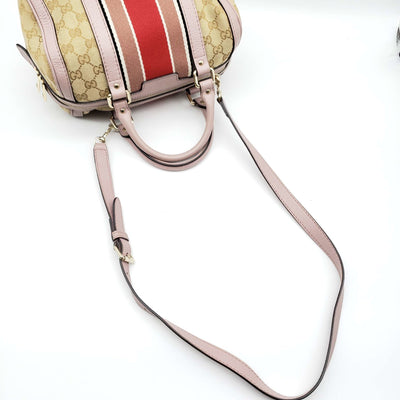 Gucci Canvas Small Vintage Boston Bag | Luxury Cheaper.