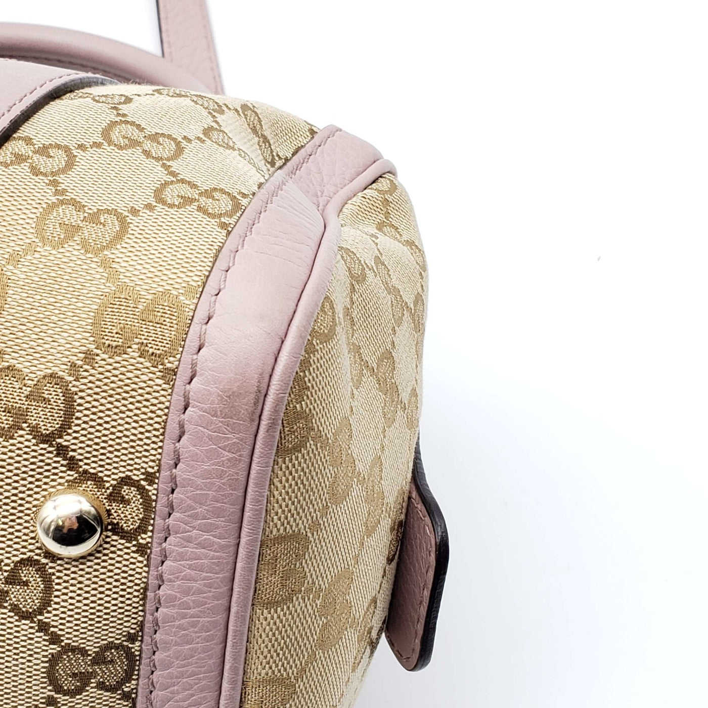 Gucci Canvas Small Vintage Boston Bag | Luxury Cheaper.