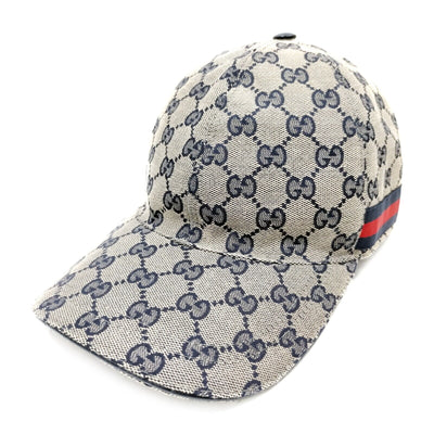 100% Authentic Gucci Cap GG Sherry Line Black Polyester
