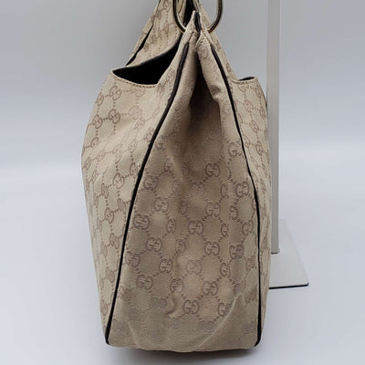 Gucci GG Canvas Shoulder Bag - Luxury Cheaper