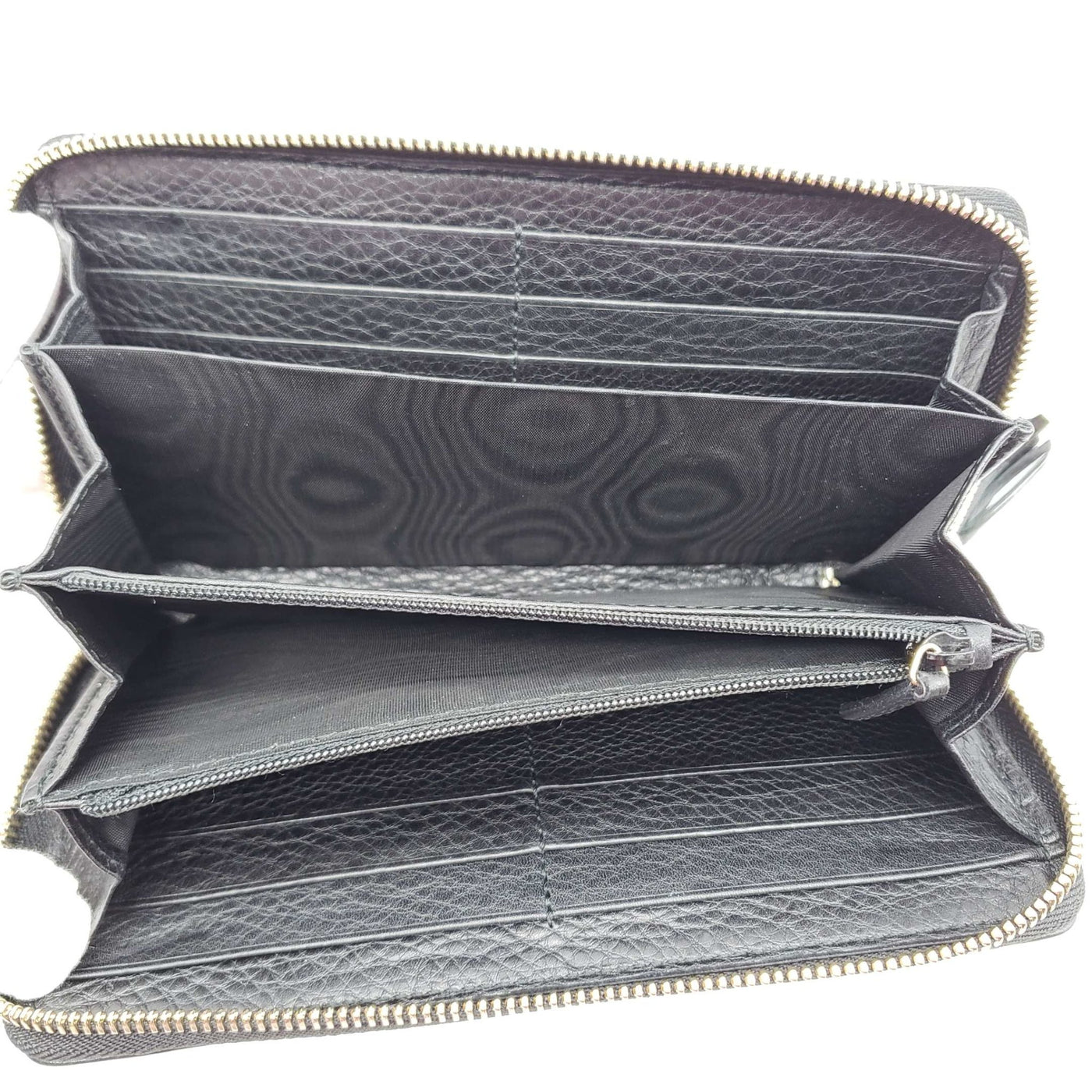 Gucci GG Leather Zippy Wallet - Luxury Cheaper