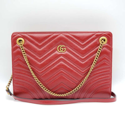 Gucci GG Marmont Quilted Clutch Shoulder Bag - Luxury Cheaper