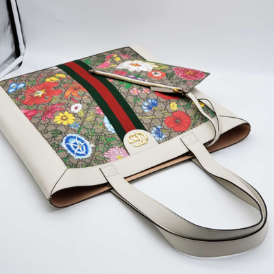 Gucci GG Ophidia Flora Large Tote Bag Brand New - Luxury Cheaper