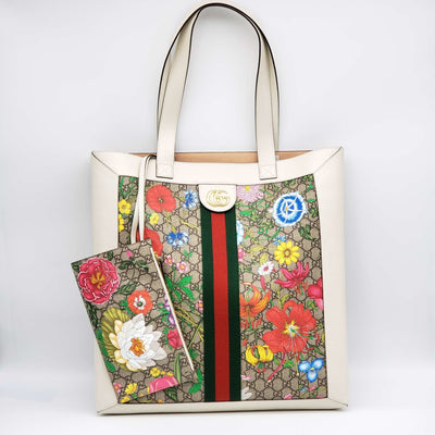 Gucci GG Ophidia Flora Large Tote Bag Brand New - Luxury Cheaper