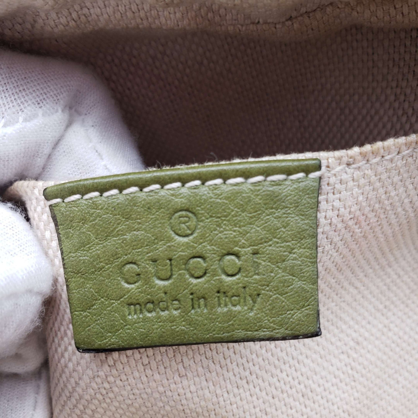 Gucci GG Soho Disco Camera Olive Green Crossbody Bag - Luxury Cheaper