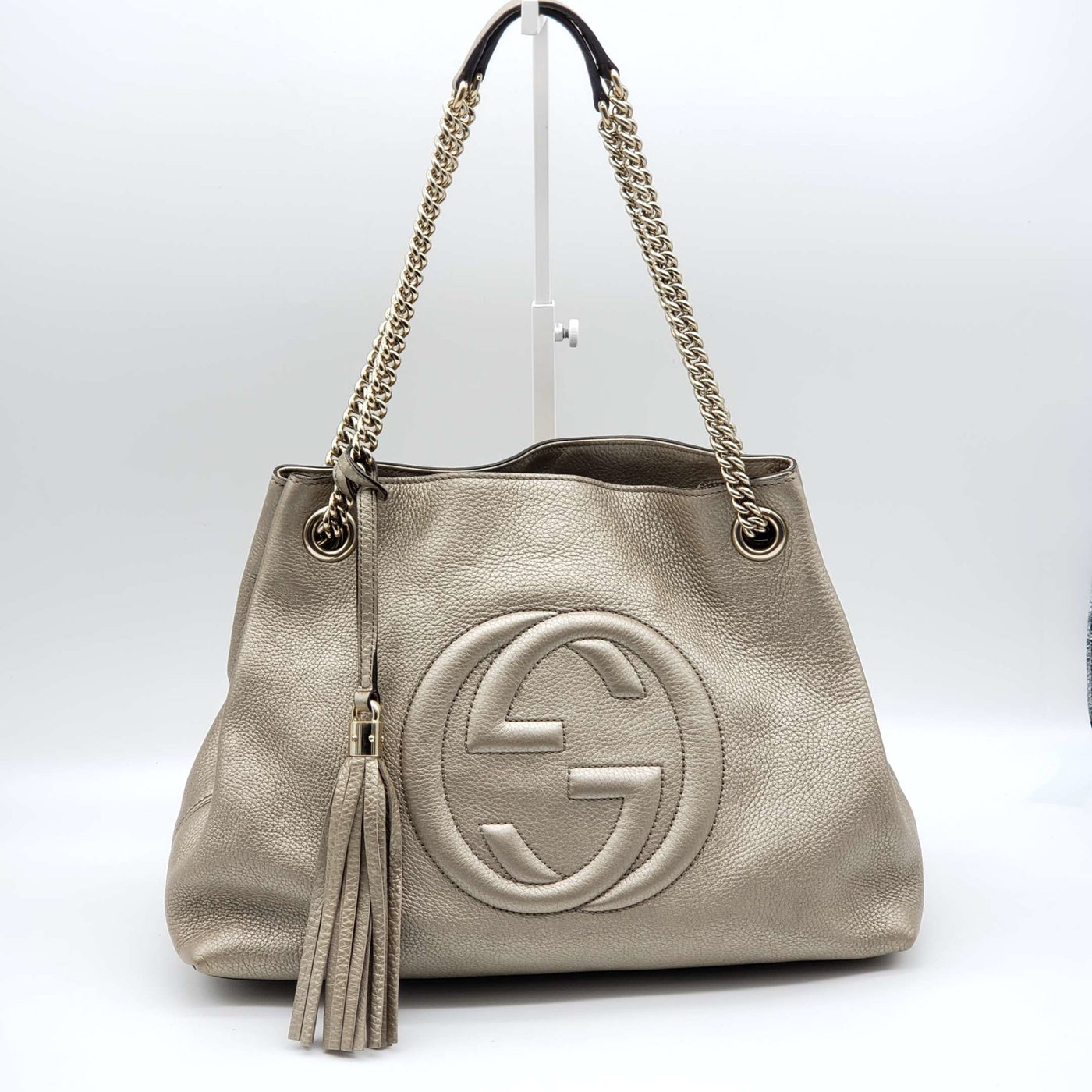 Gucci GG Soho on Chain Medium Shoulder Bag - Luxury Cheaper