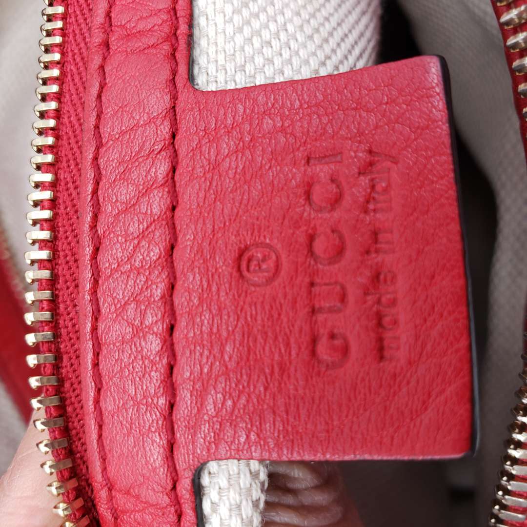 Gucci GG Soho Red Shoulder Bag - Luxury Cheaper