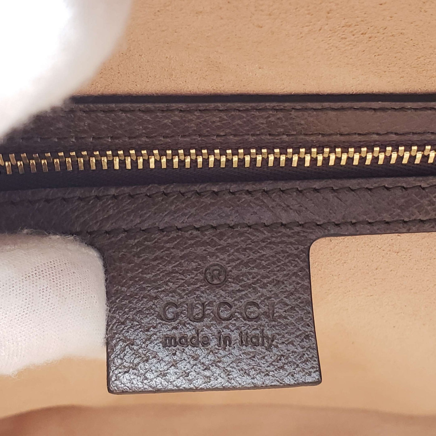 Gucci GG Supreme Web Top Handle Shoulder Bag - Luxury Cheaper