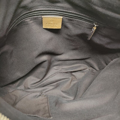 Gucci Gold Coated Canvas Crossbody Bag - Luxury Cheaper