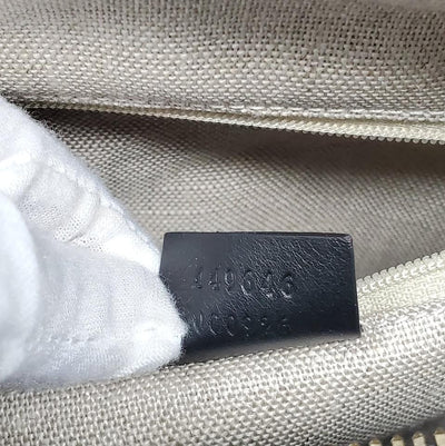 Gucci Guccissima Black Medium Boston Satchel Bag - Luxury Cheaper