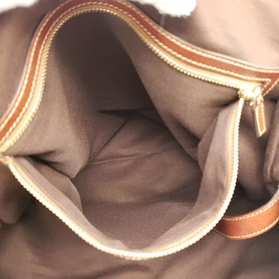 Gucci Leather and Canvas Brown Shoulder Bag - Luxury Cheaper