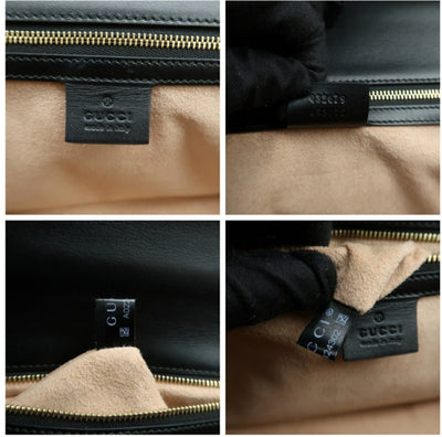 Gucci Padlock Black Leather Shoulder Bag #01150 - Luxury Cheaper