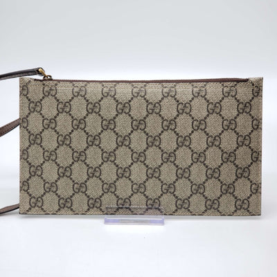 Gucci Pouch/Wristlet Canvas Bag - Luxury Cheaper