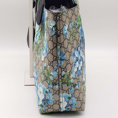 Gucci Reversible Bloom Medium Tote Blue Shoulder Bag - Luxury Cheaper