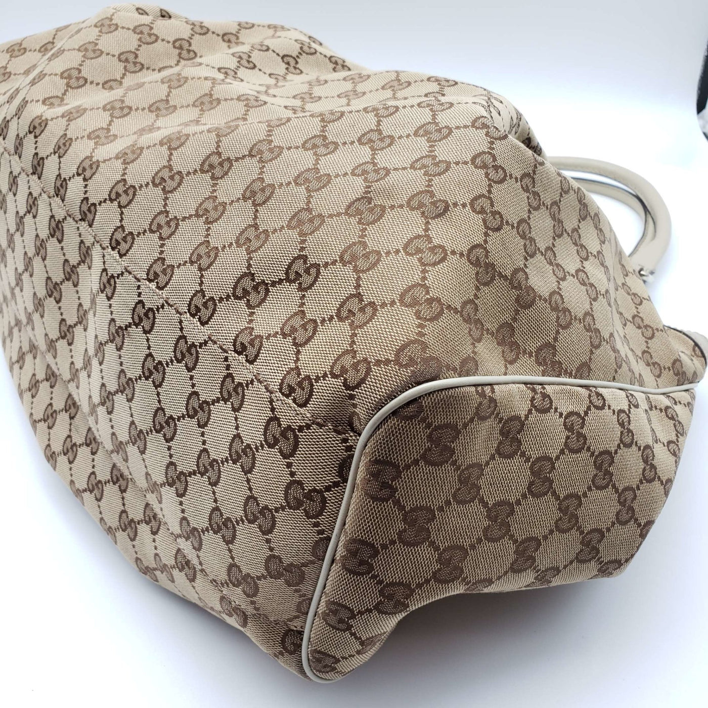 Gucci Sukey Canvas Leather Shoulder Bag - Luxury Cheaper