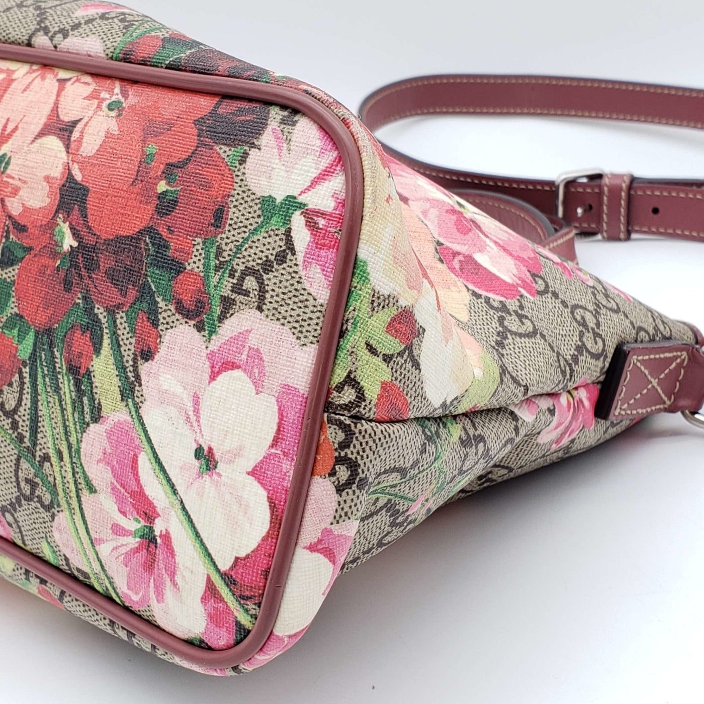 Gucci Supreme Bloom Pink Rose Shoulder Bag - Luxury Cheaper