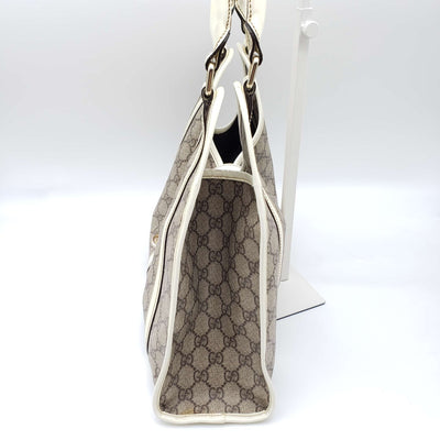 Gucci Web Canvas Shoulder Bag - Luxury Cheaper