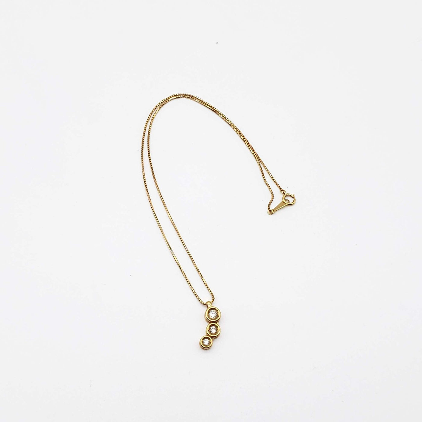 Jewelry Pendant Necklace Diamond 0.5ct Yellow Gold | Luxury Cheaper.