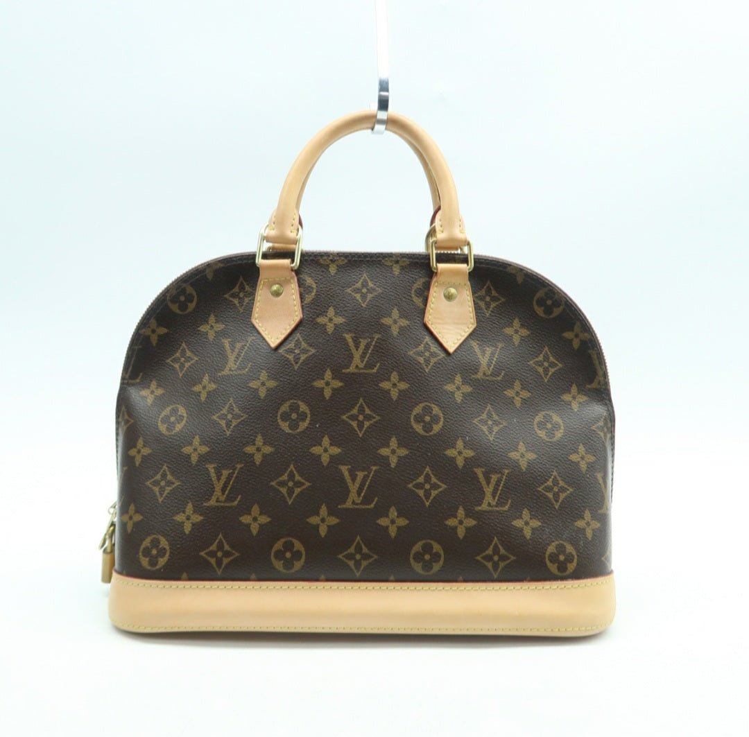 Louis Vuitton Alma Canvas Hand Bag - Luxury Cheaper