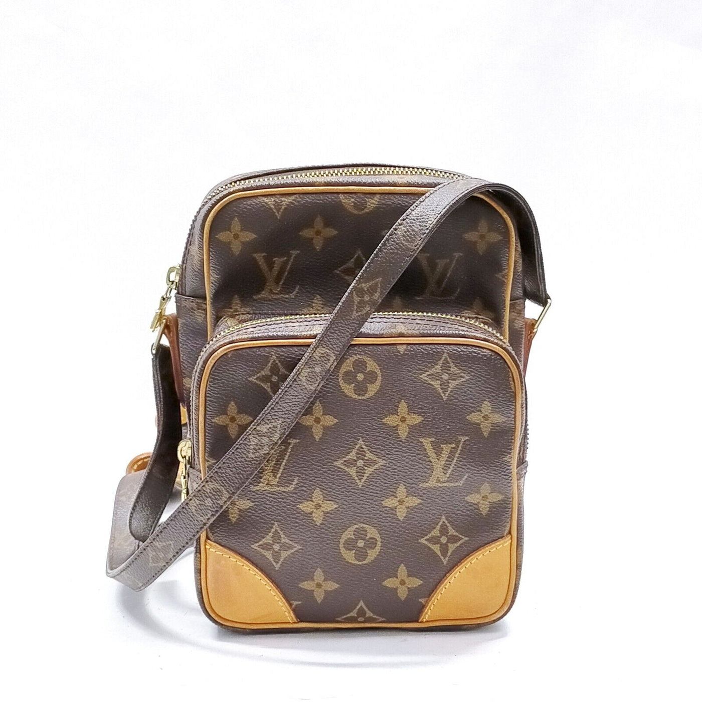 Louis Vuitton Amazon Browns Monogram Crossbody Bag - Luxury Cheaper