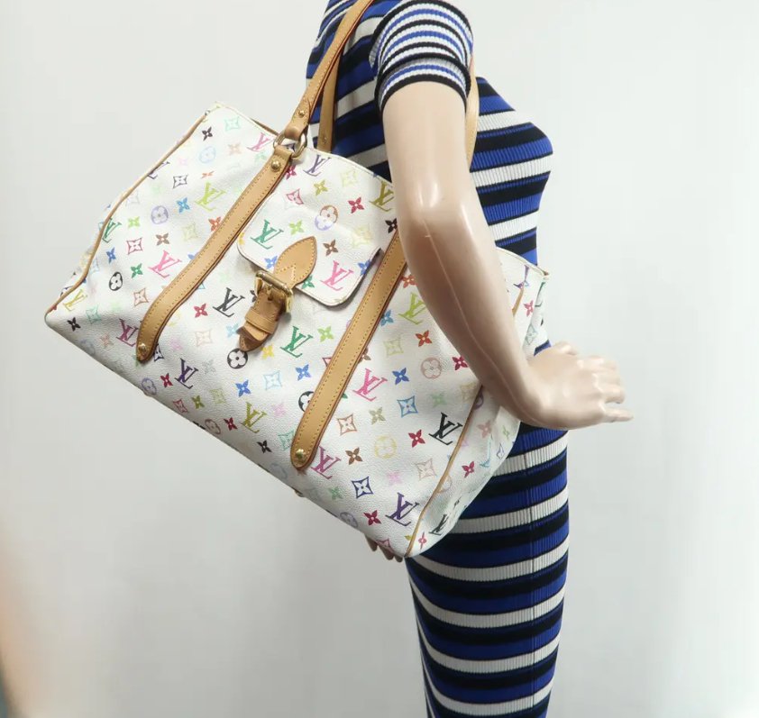Louis Vuitton Aurelia Multicolor Monogram Canvas Shoulder Bag - Luxury Cheaper