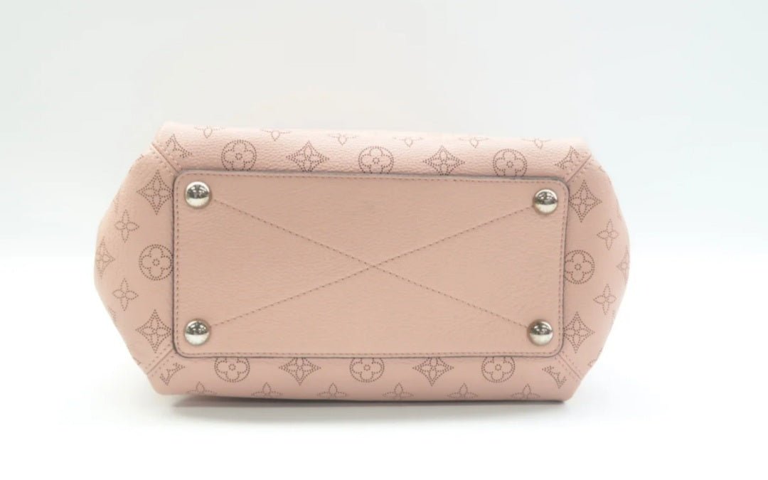 Louis Vuitton Babylone Pink Monogram Leather Satchel Bag - Luxury Cheaper